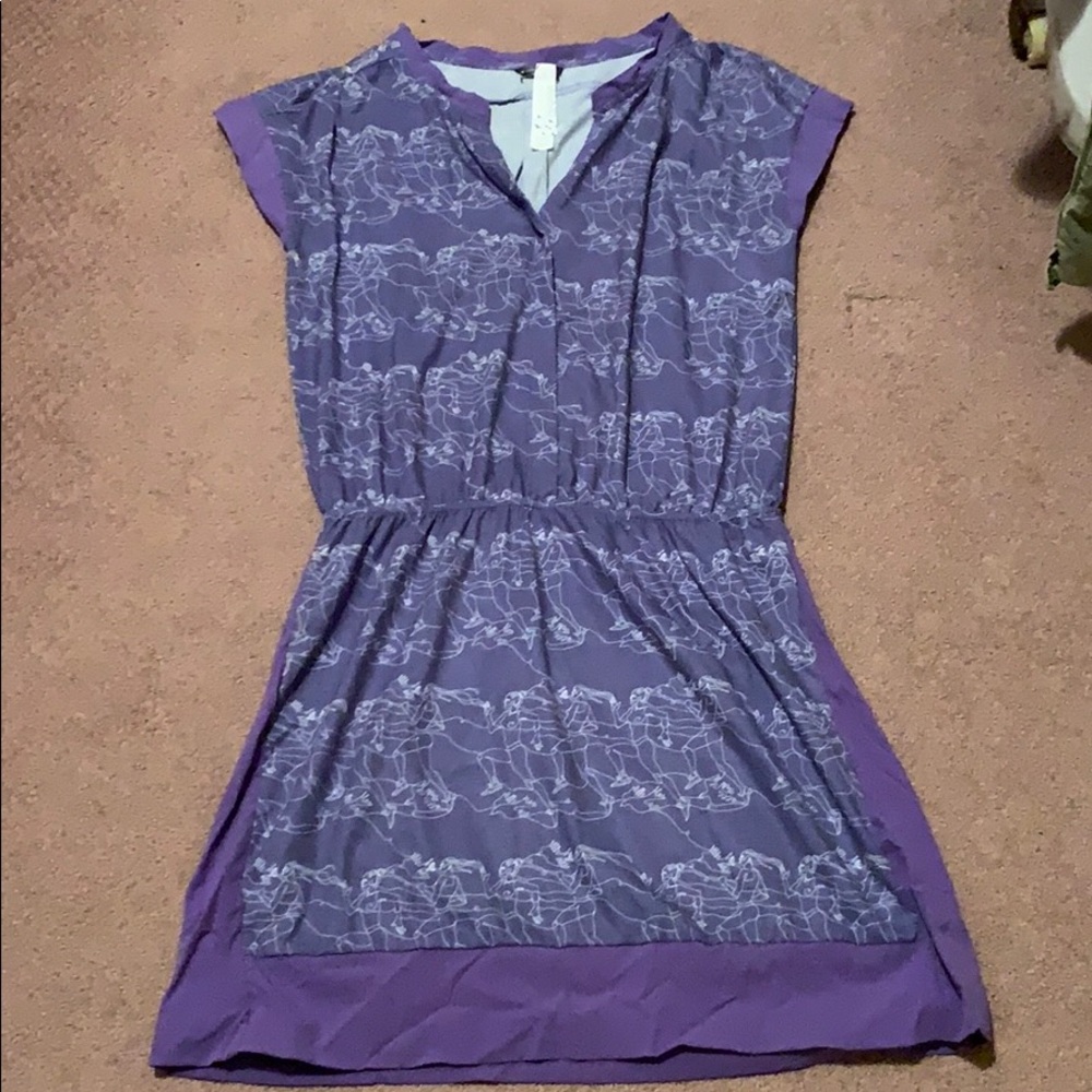 Oiselle Runner Dress - Purple - Size 06